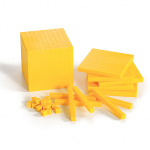 Base Ten Plastic Yellow