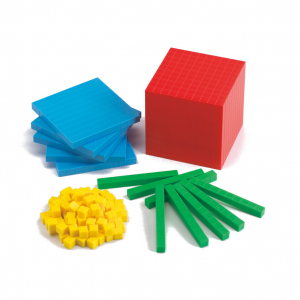 Plastic Base Ten (Green rods)
