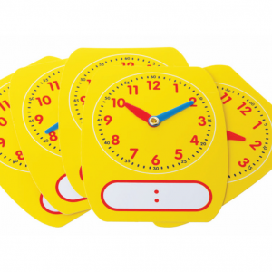 Write-on/Wipe-off Clock Dial