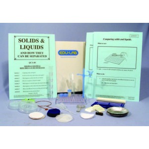 Mini science qca - solids & liquids kit