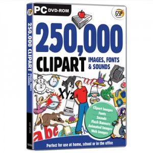 250, 000 Clipart Pc Cd-Rom